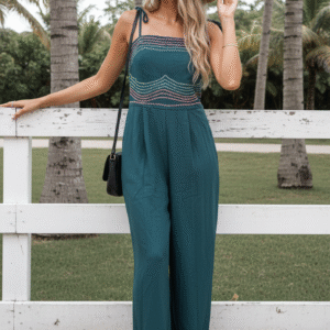 Combi pantalon à bretelles ajustables